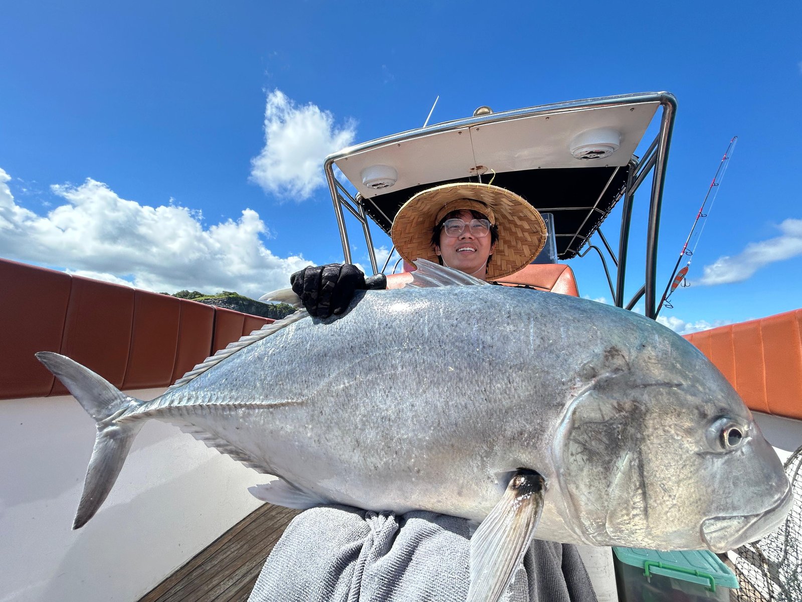 Happy moments with another monster GT from the blue.